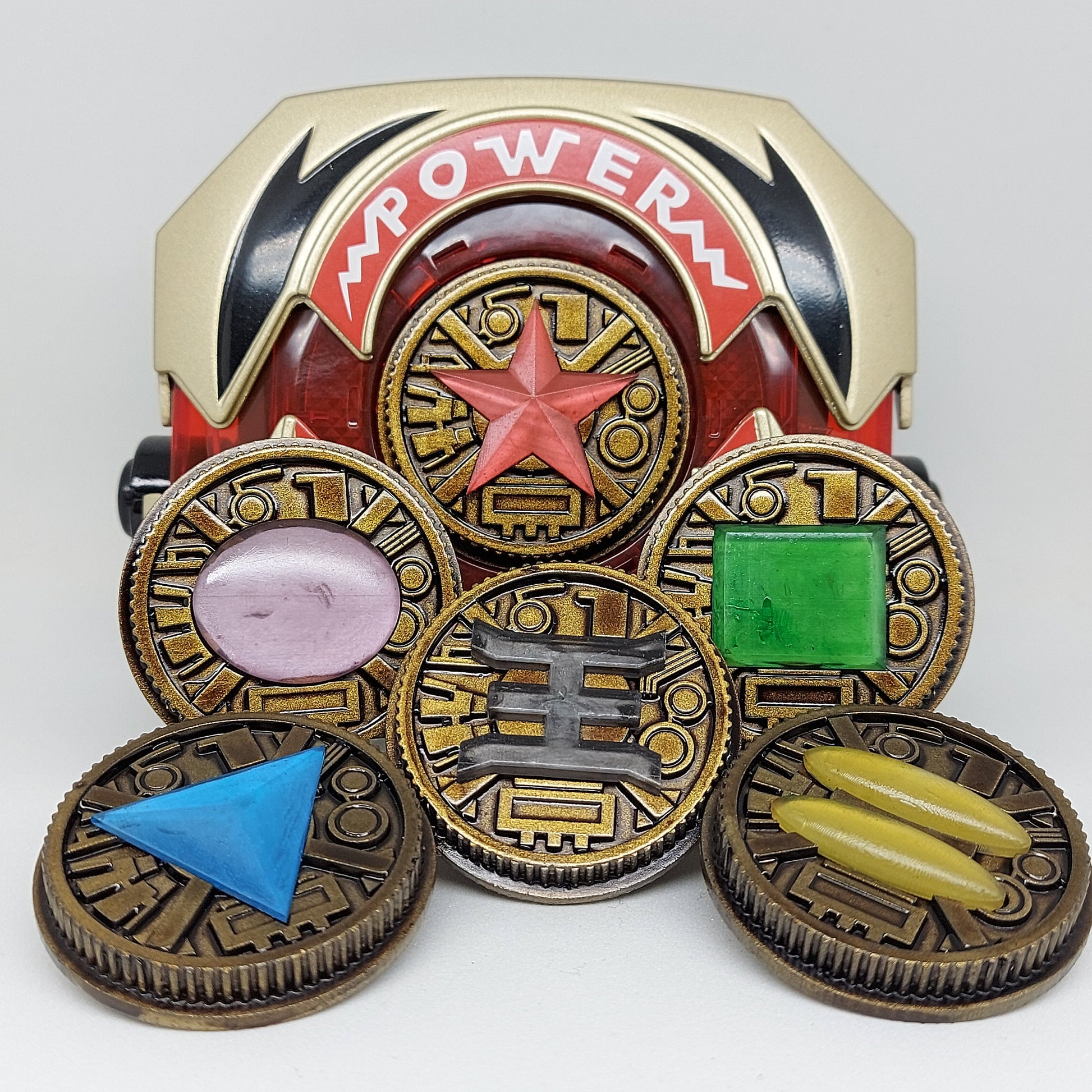 Power Rangers Zeo - Chouriki Sentai Ohranger Power Coins [Legacy Morpher - Lightning Collection Morpher - Classic 1993 Morpher]