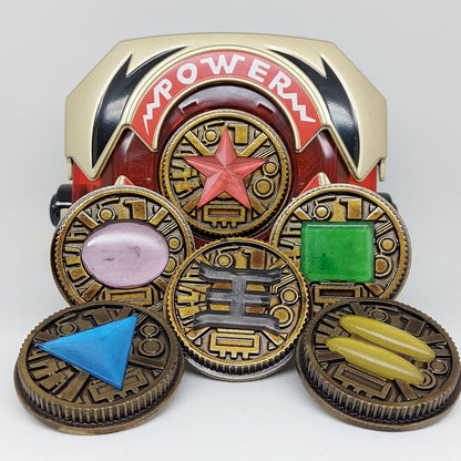 Power Rangers Zeo - Chouriki Sentai Ohranger Power Coins [Legacy Morpher - Lightning Collection Morpher - Classic 1993 Morpher]