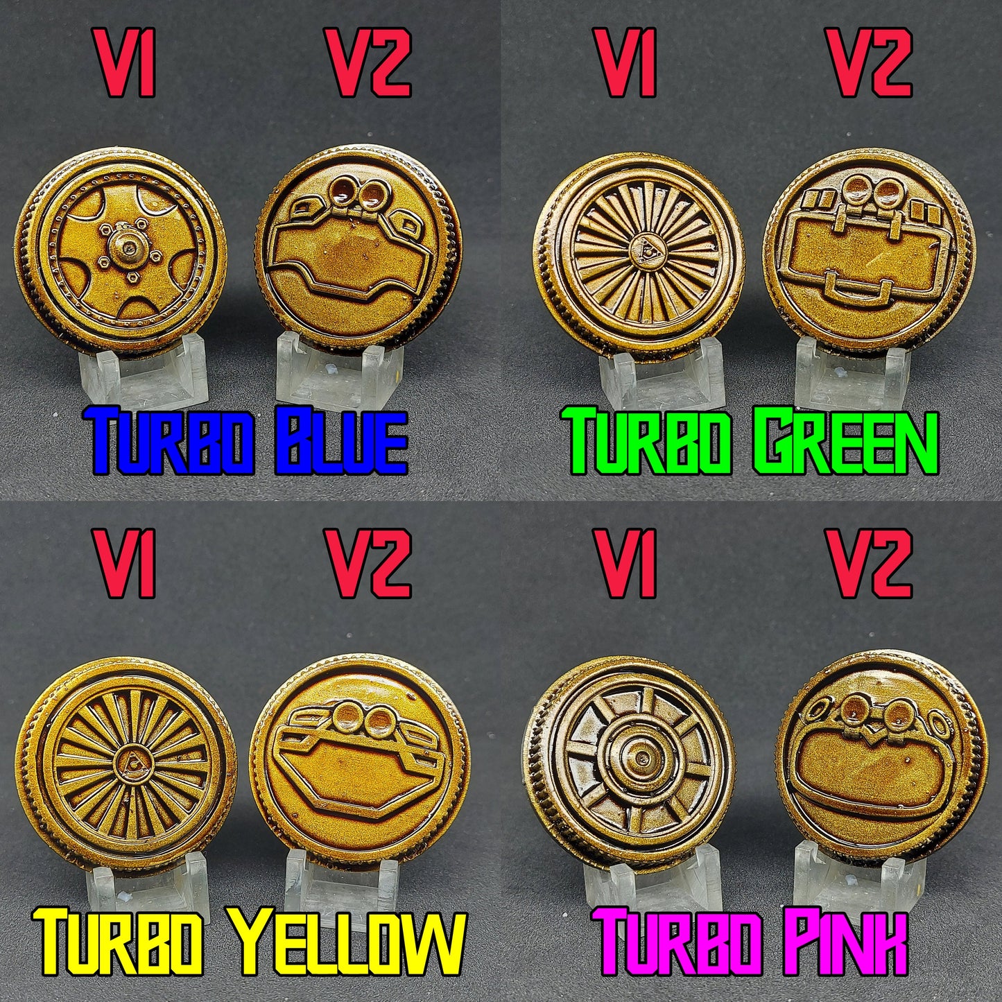 Power Rangers Turbo - Gekisou Sentai Carranger Power Coins [Legacy Morpher - Lightning Collection Morpher - Classic 1993 Morpher]