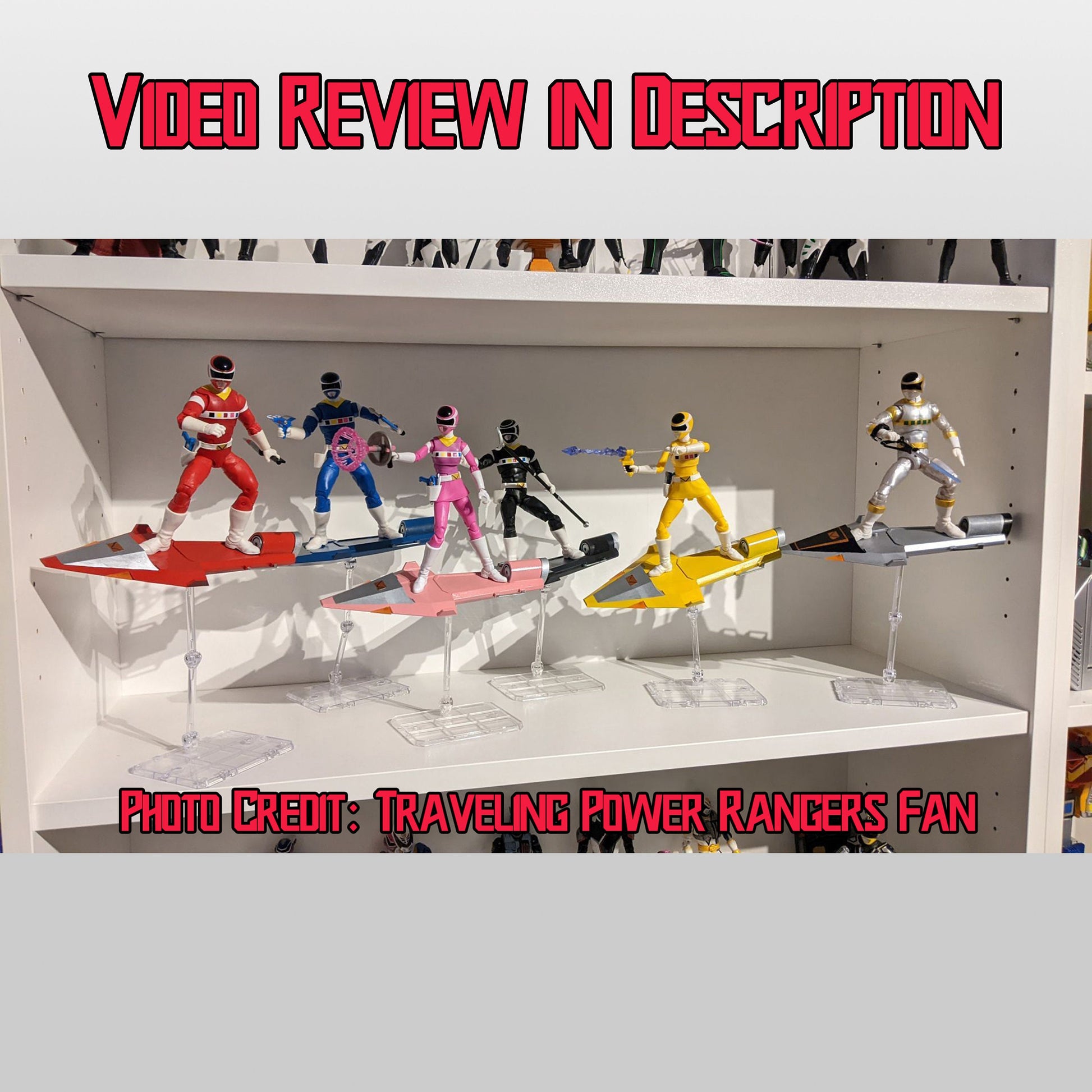 Power Rangers In Space - Galaxy Gliders Lightning Collection