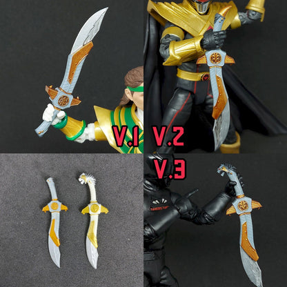 Mighty Morphin Power Rangers - Saba / Headless Saba - Lightning Collection Accessories
