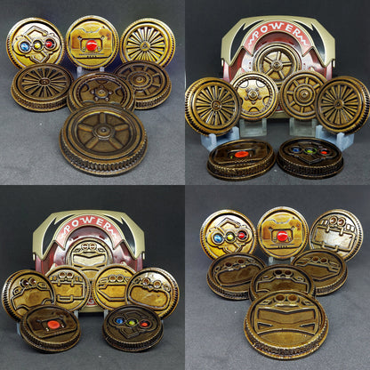 Power Rangers Turbo - Gekisou Sentai Carranger Power Coins [Legacy Morpher - Lightning Collection Morpher - Classic 1993 Morpher]