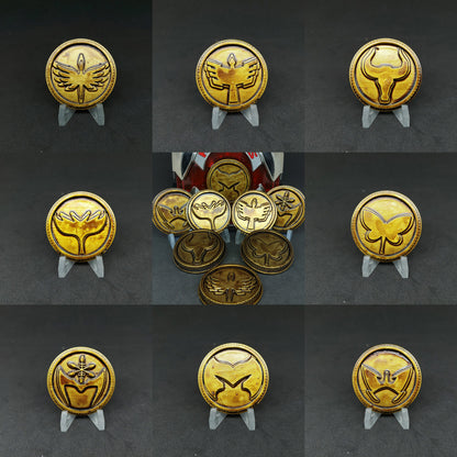 Power Rangers Mystic Force - Mahou Sentai Magiranger Power Coins [Legacy Morpher - Lightning Collection Morpher - Classic 1993 Morpher]