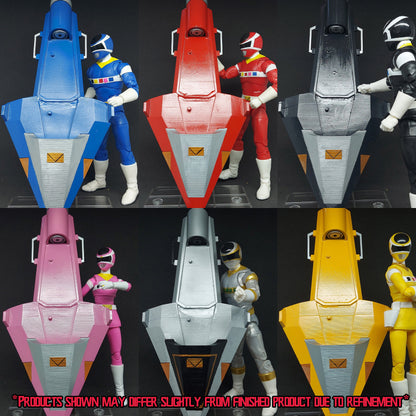 Power Rangers In Space - Galaxy Gliders Lightning Collection
