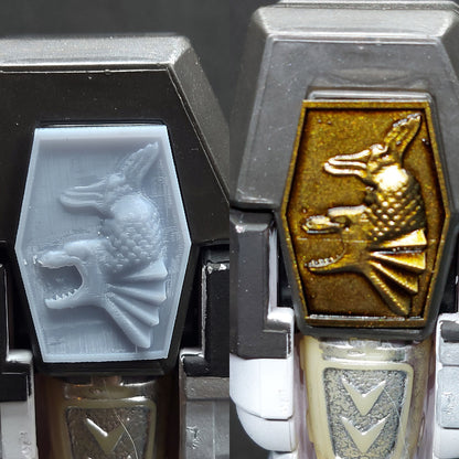 Mighty Morphin Power Rangers Deluxe Shogun Megazord 3D Printed Replacement Parts | Upgrades [1995]