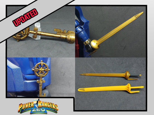 Power Rangers ZEO - Deluxe Auric the Conqueror 3D Printed Parts [1996]