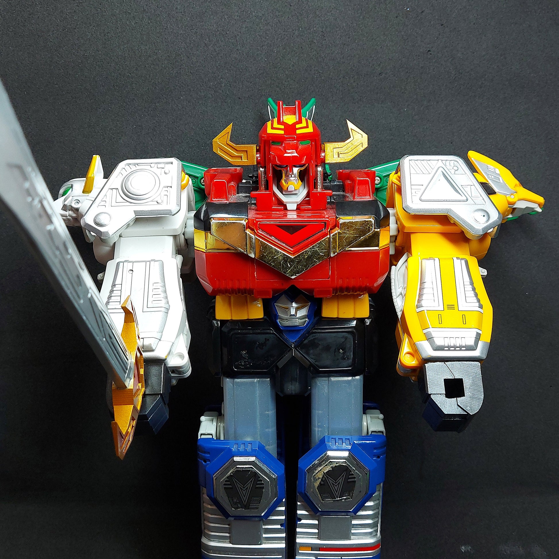 Power Rangers Lost Galaxy Deluxe Galaxy Megazord 3D Printed Parts [1999]