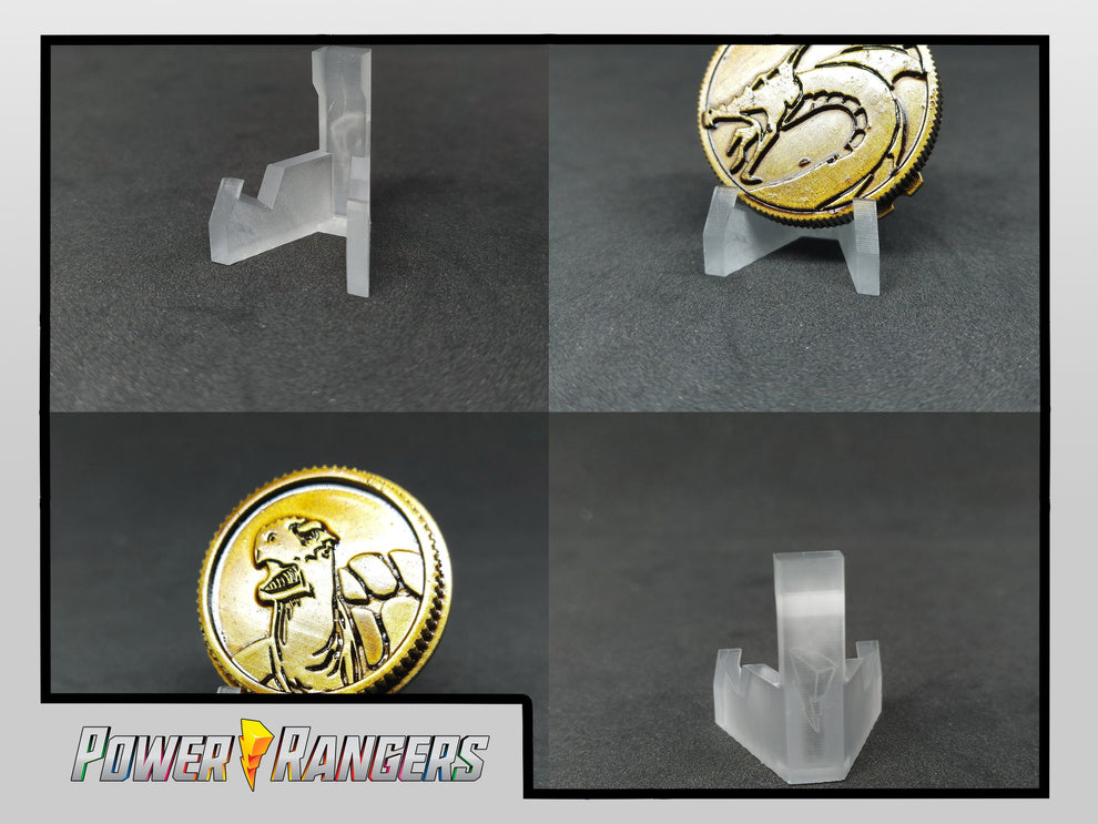 Power Coin Design Power Rangers Power Rangers - Super Sentai Power Coins Stands – Rangers Forge