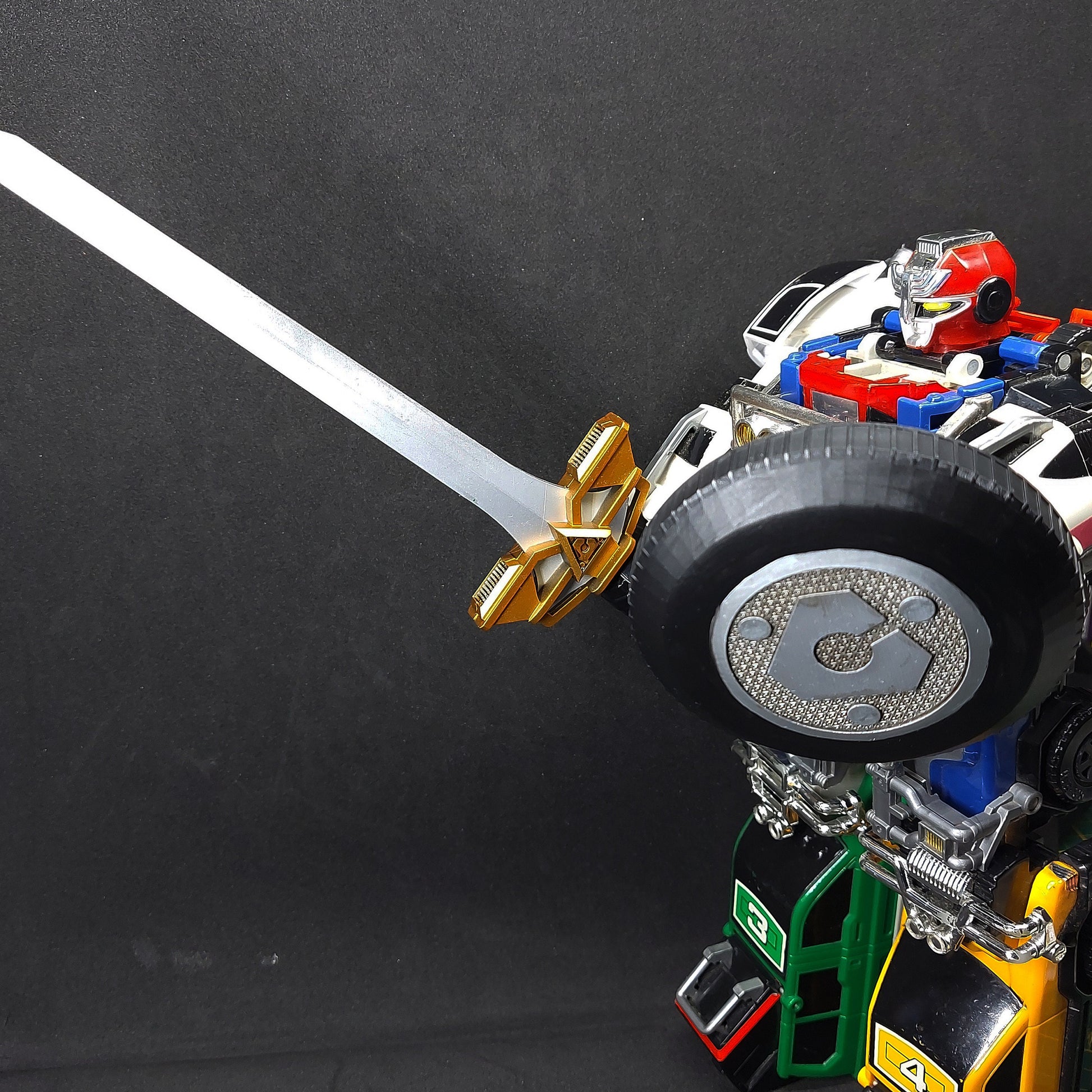 Power Rangers Turbo Deluxe Turbo Megazord 3D Printed Parts [1997]