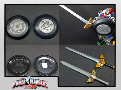 Power Rangers Turbo Deluxe Turbo Megazord 3D Printed Parts [1997]