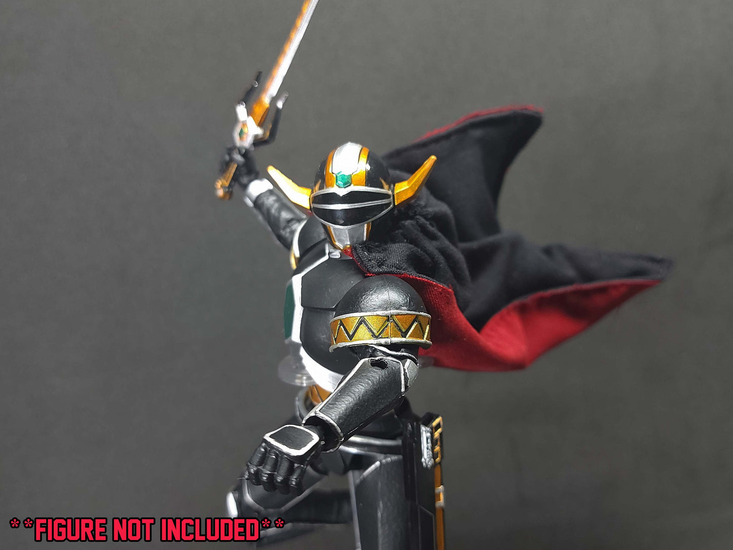 Power Rangers Lost Galaxy - Lightning Collection Magna Defender Cloth Wired Cape | HandMade
