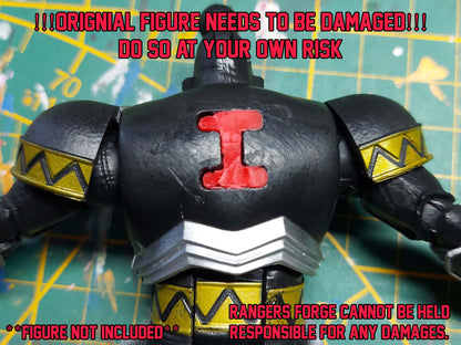 Power Rangers Lost Galaxy - Lightning Collection Magna Defender Cloth Wired Cape | HandMade
