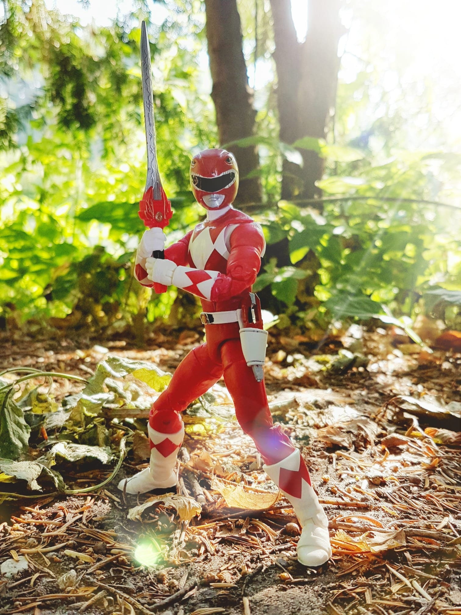 Mighty Morphin Power Rangers - Lightning Collection Red Ranger Painted Helmet Replacement