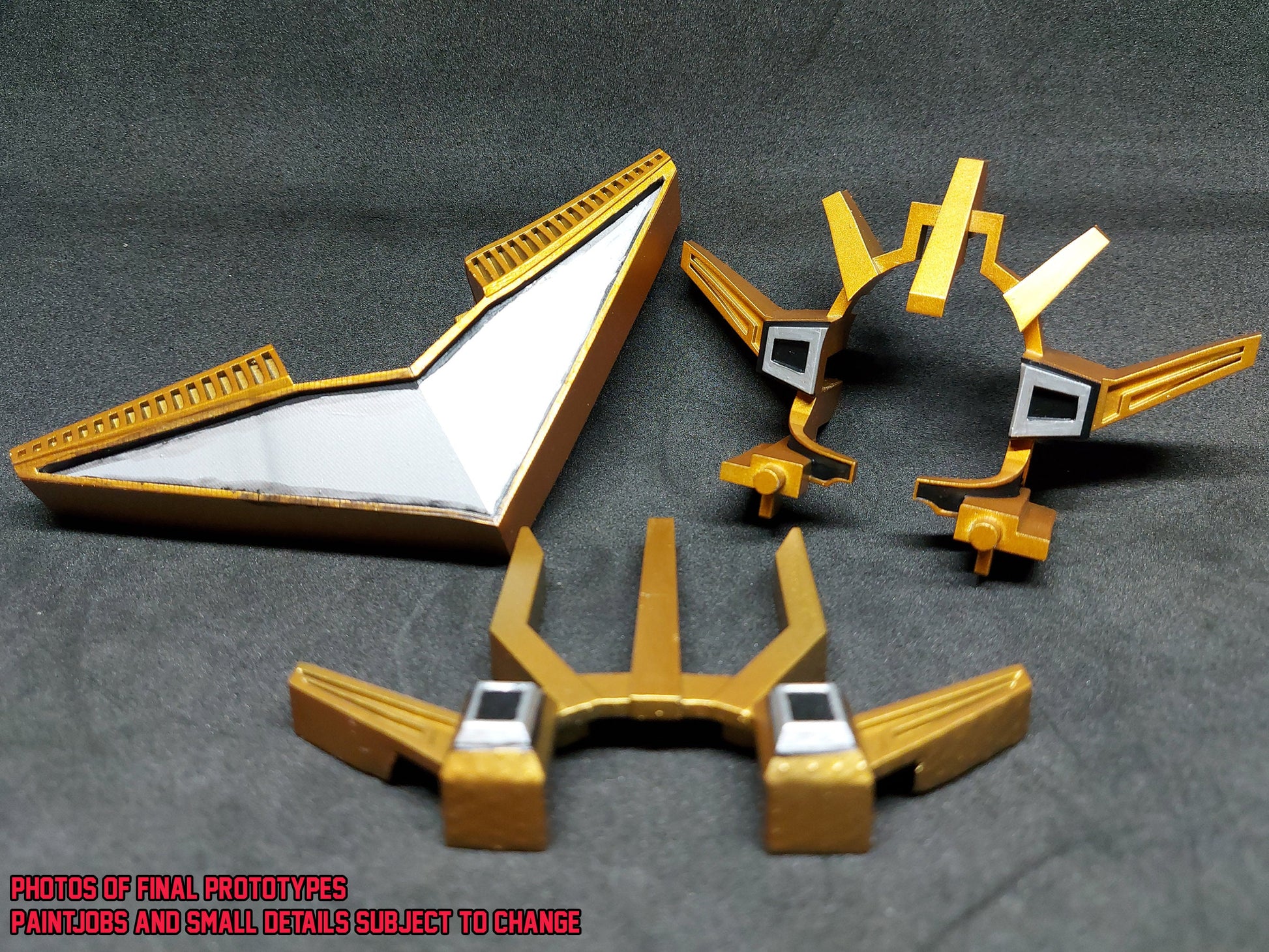 Power Rangers Lost Galaxy Deluxe Galaxy Megazord Lights of Orion Set 3D Printed Parts [1999]
