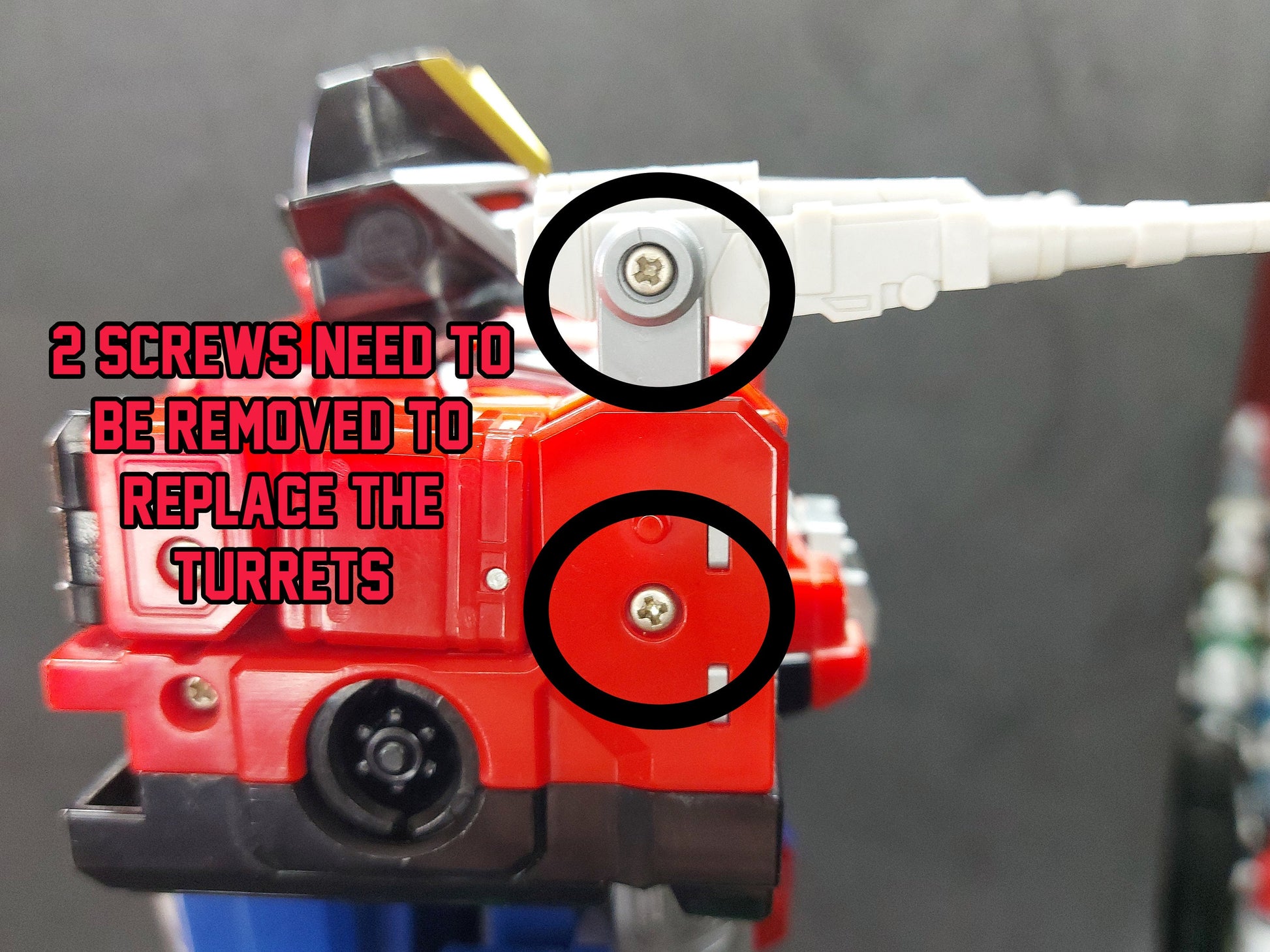 Power Rangers Turbo Deluxe Turbo Rescue Megazord 3D Printed Parts [1997]