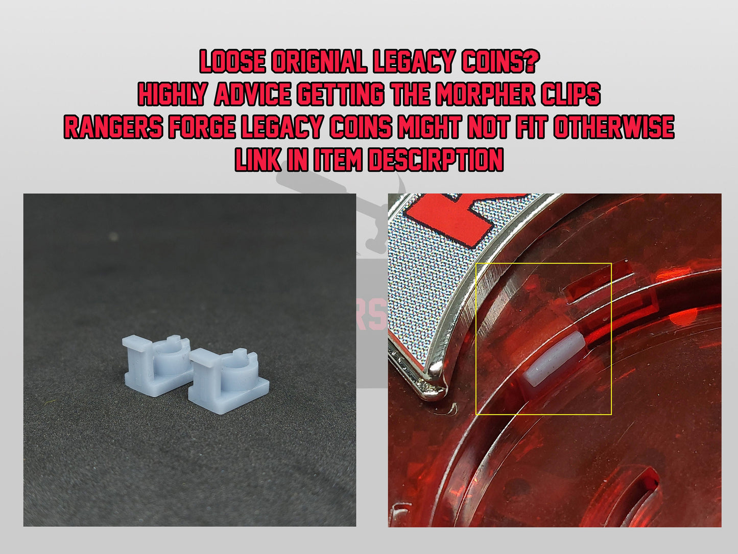 Gosei Sentai Dairanger Lai Lai Crystal Power Coins [Legacy Morpher - Lightning Collection Morpher - Classic 1993 Morpher]