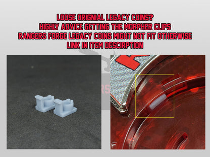 Gosei Sentai Dairanger Lai Lai Crystal Power Coins [Legacy Morpher - Lightning Collection Morpher - Classic 1993 Morpher]