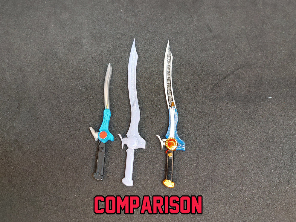 Power Rangers Dino Thunder - Thundermax Saber / Abarangers - Aba Laser ...