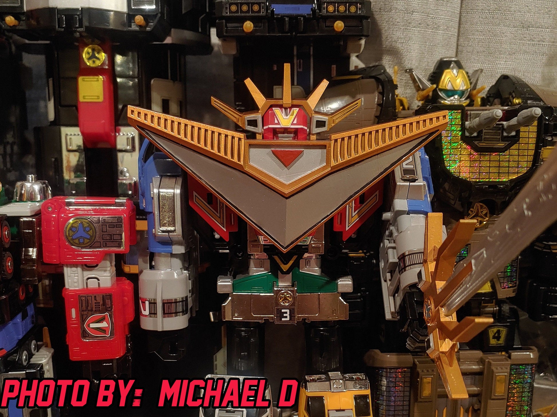 Power Rangers Lightspeed Rescue Deluxe Omega Megazord - Lights of Orion | 3D Printed Parts [2000]