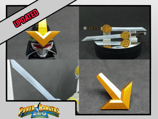 Power Rangers ZEO Deluxe Super Zeo Megazord 3D Printed Parts [1996]