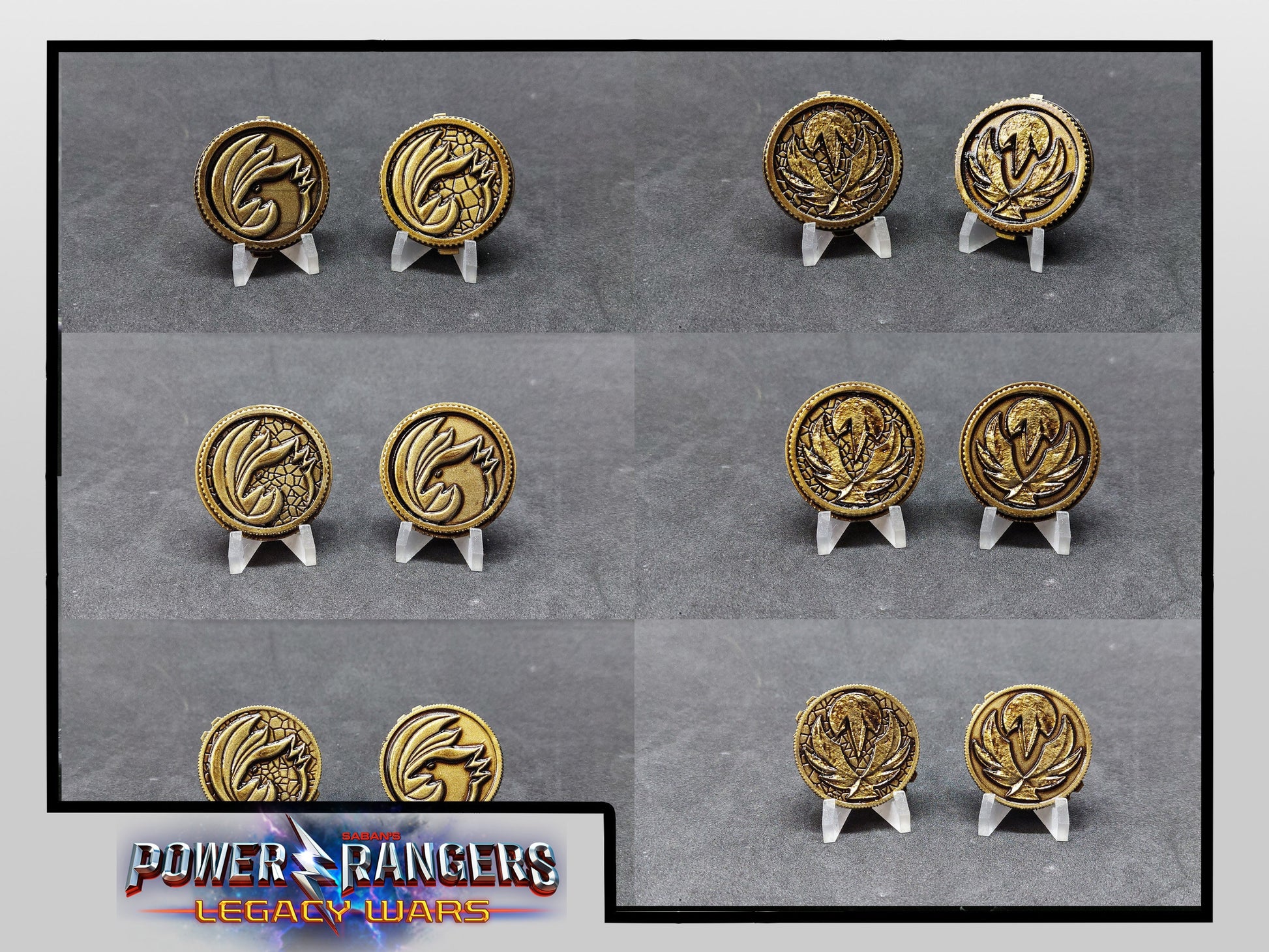 Power Rangers X Street Fighter Power Coins [Legacy Morpher - Lightning Collection Morpher - Classic 1993 Morpher]