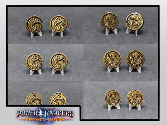 Power Rangers X Street Fighter Power Coins [Legacy Morpher - Lightning Collection Morpher - Classic 1993 Morpher]