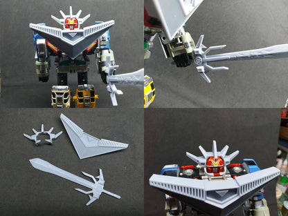 Power Rangers Lightspeed Rescue Deluxe Omega Megazord - Lights of Orion | 3D Printed Parts [2000]