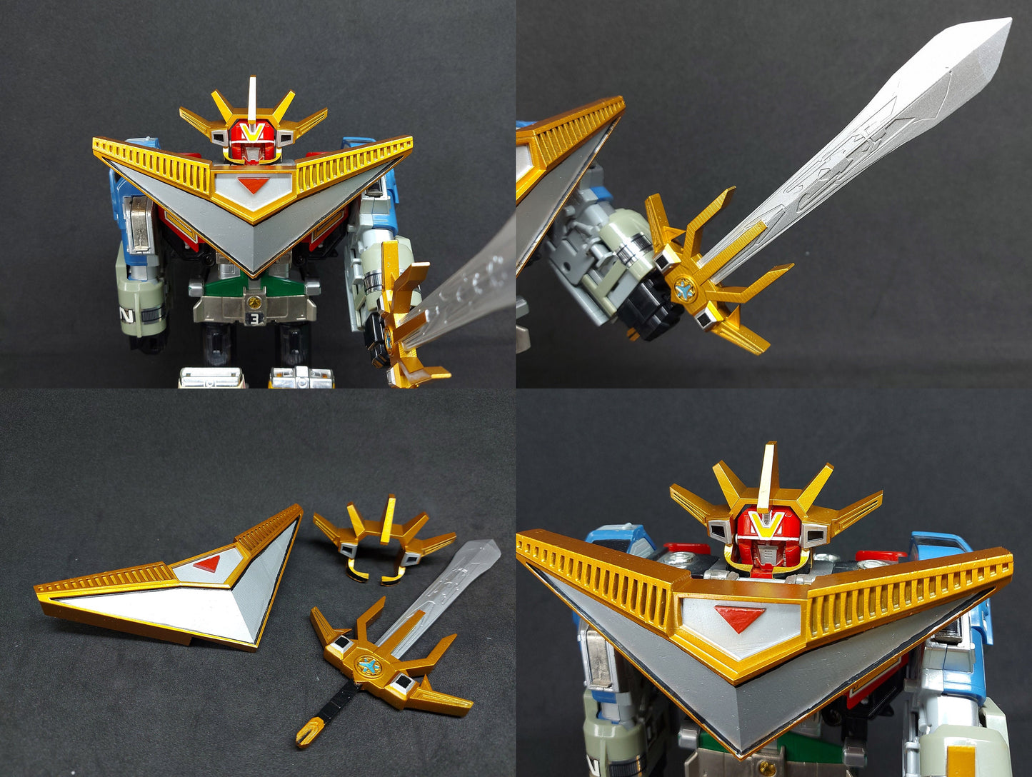 Power Rangers Lightspeed Rescue Deluxe Omega Megazord - Lights of Orion | 3D Printed Parts [2000]