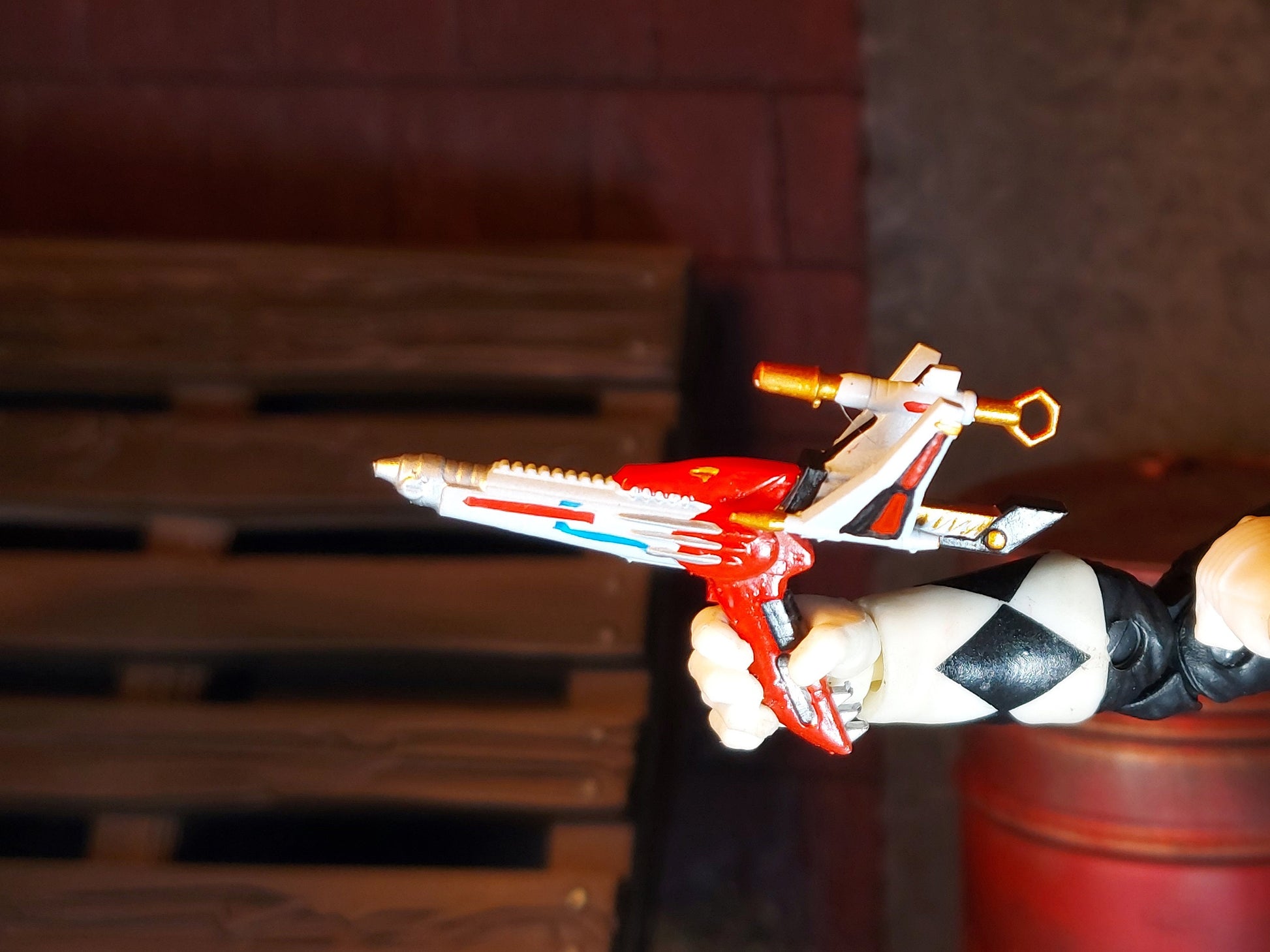 Mighty Morphin Power Rangers - Blade Blaster - Gun Mode - Lightning Collection Accessories