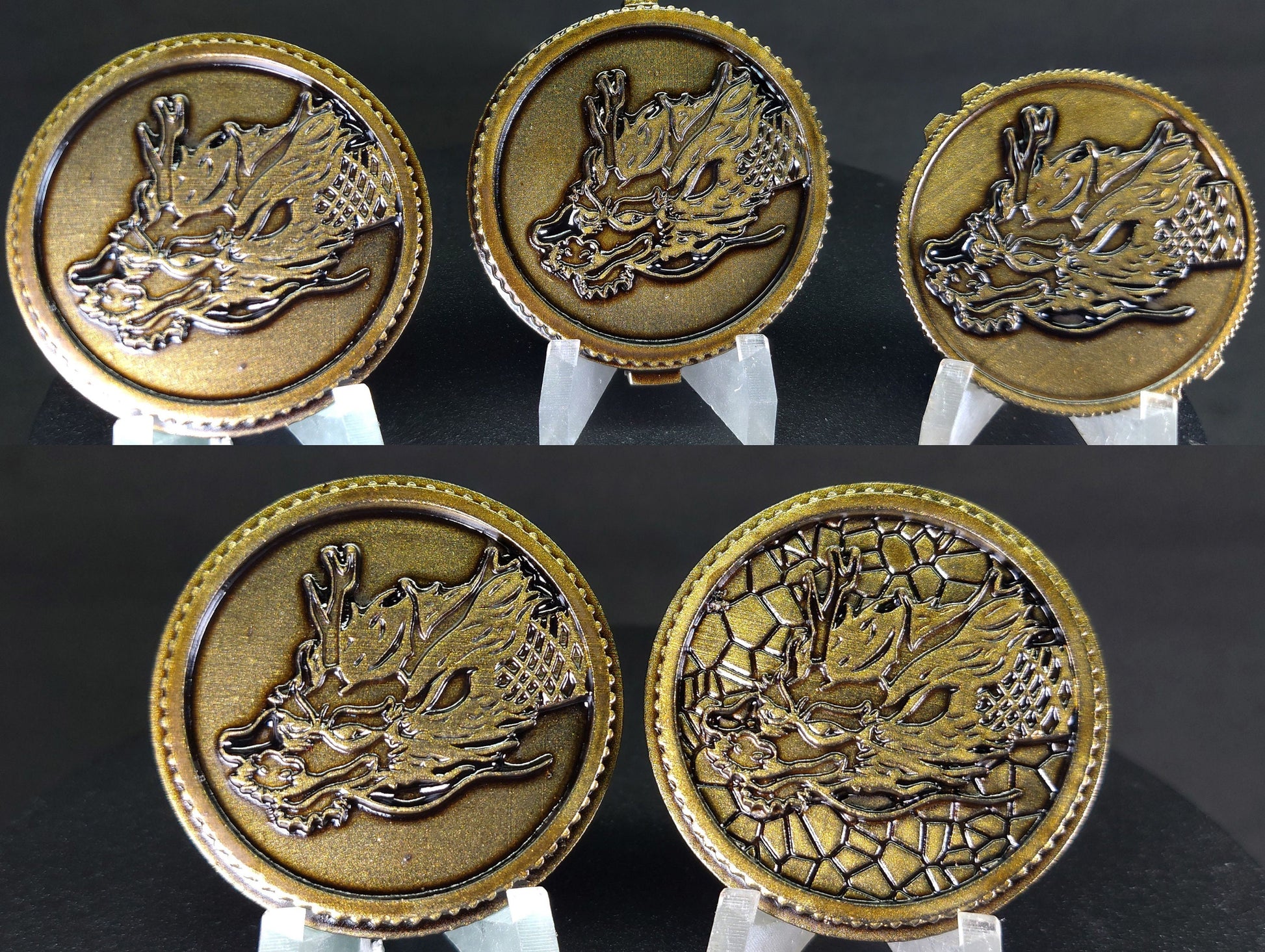 Gosei Sentai Dairanger Lai Lai Crystal Power Coins [Legacy Morpher - Lightning Collection Morpher - Classic 1993 Morpher]