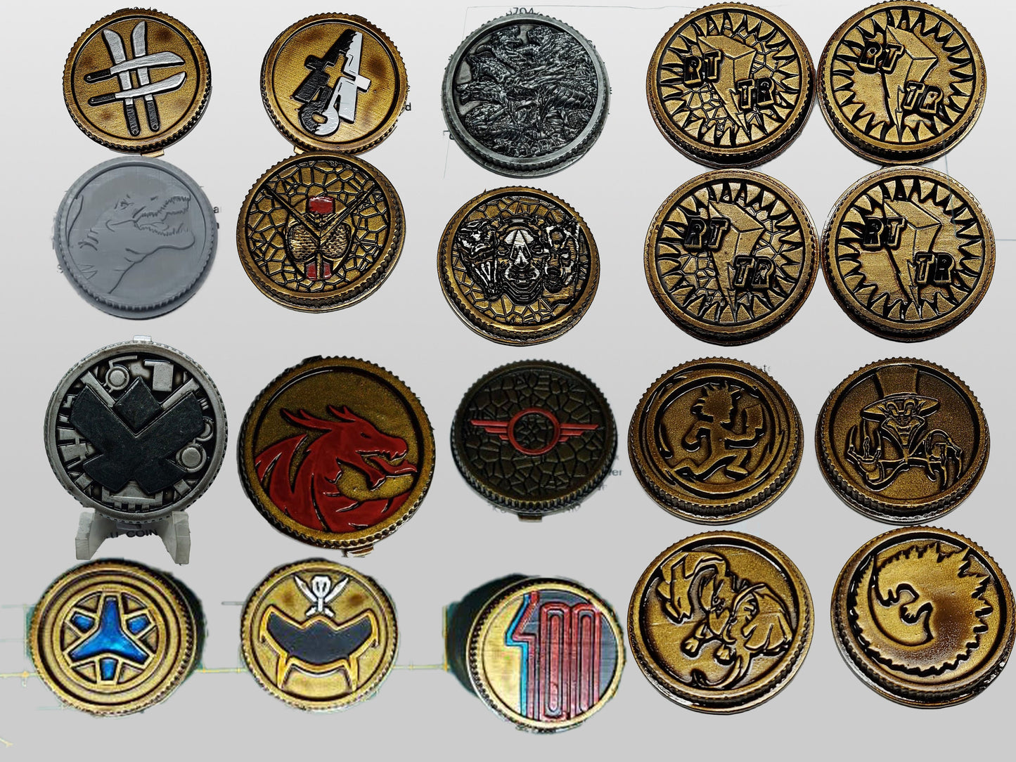 Custom Power Coins [Legacy Morpher, 1993 Morpher, Lightning Collection Morpher]