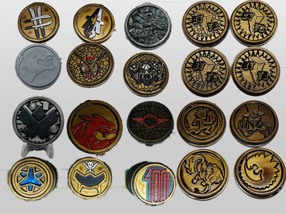 Custom Power Coins [Legacy Morpher, 1993 Morpher, Lightning Collection Morpher]
