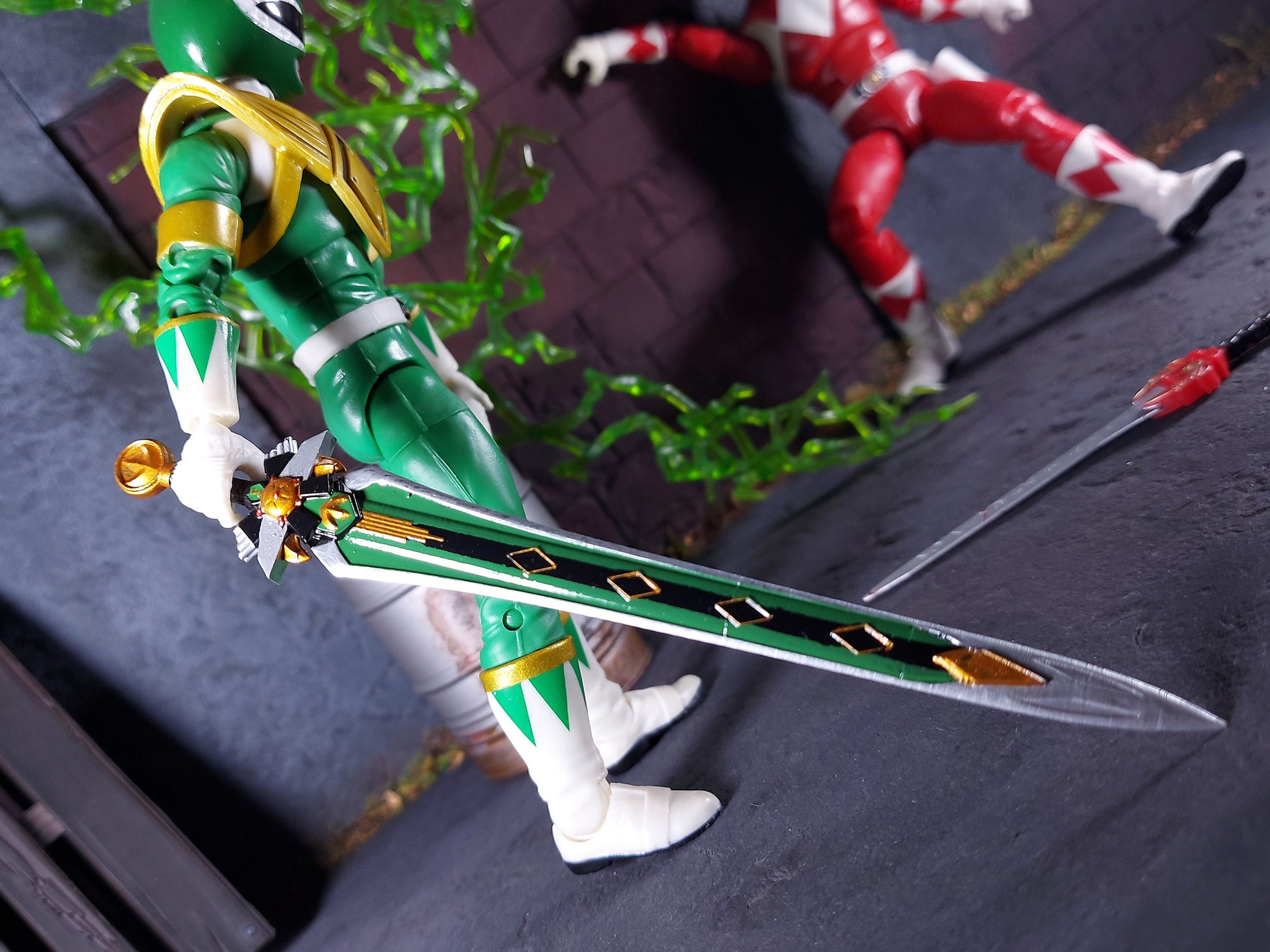 Mighty Morphin Power Rangers - Dragon Sword - Lightning Collection Accessoires | Made by KBM_Props