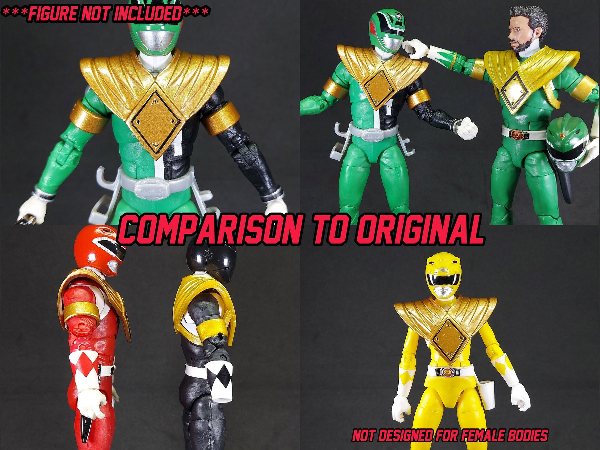 Mighty Morphin Power Rangers - Dragon Shield-upgradekit | Lightning Collection