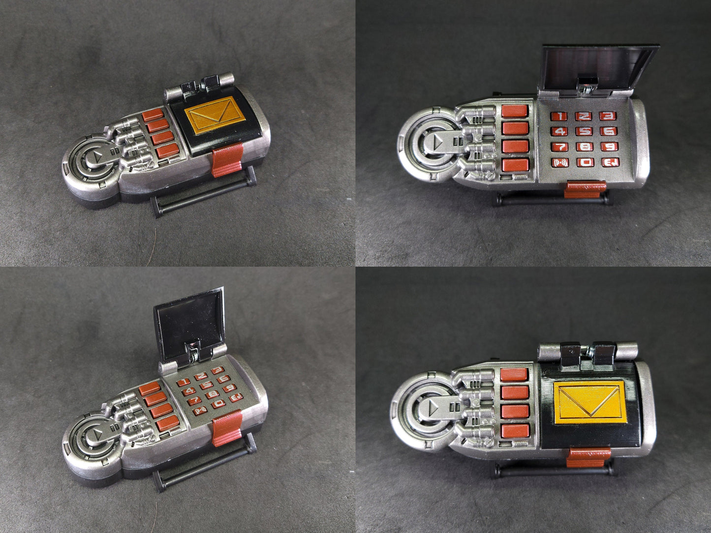 3D Printed & Painted Power Rangers Astro Morpher / Degitaizer Megaranger | Display Prop