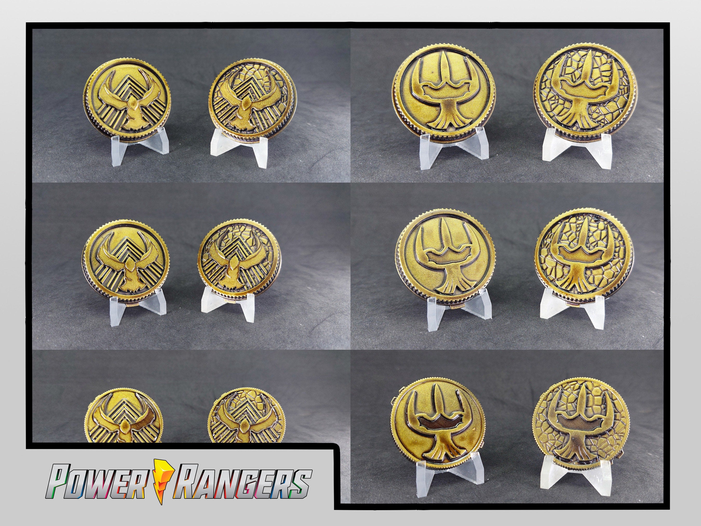 Power Rangers X Street Fighter Power Coins Vol.2 [Legacy Morpher - Lig ...