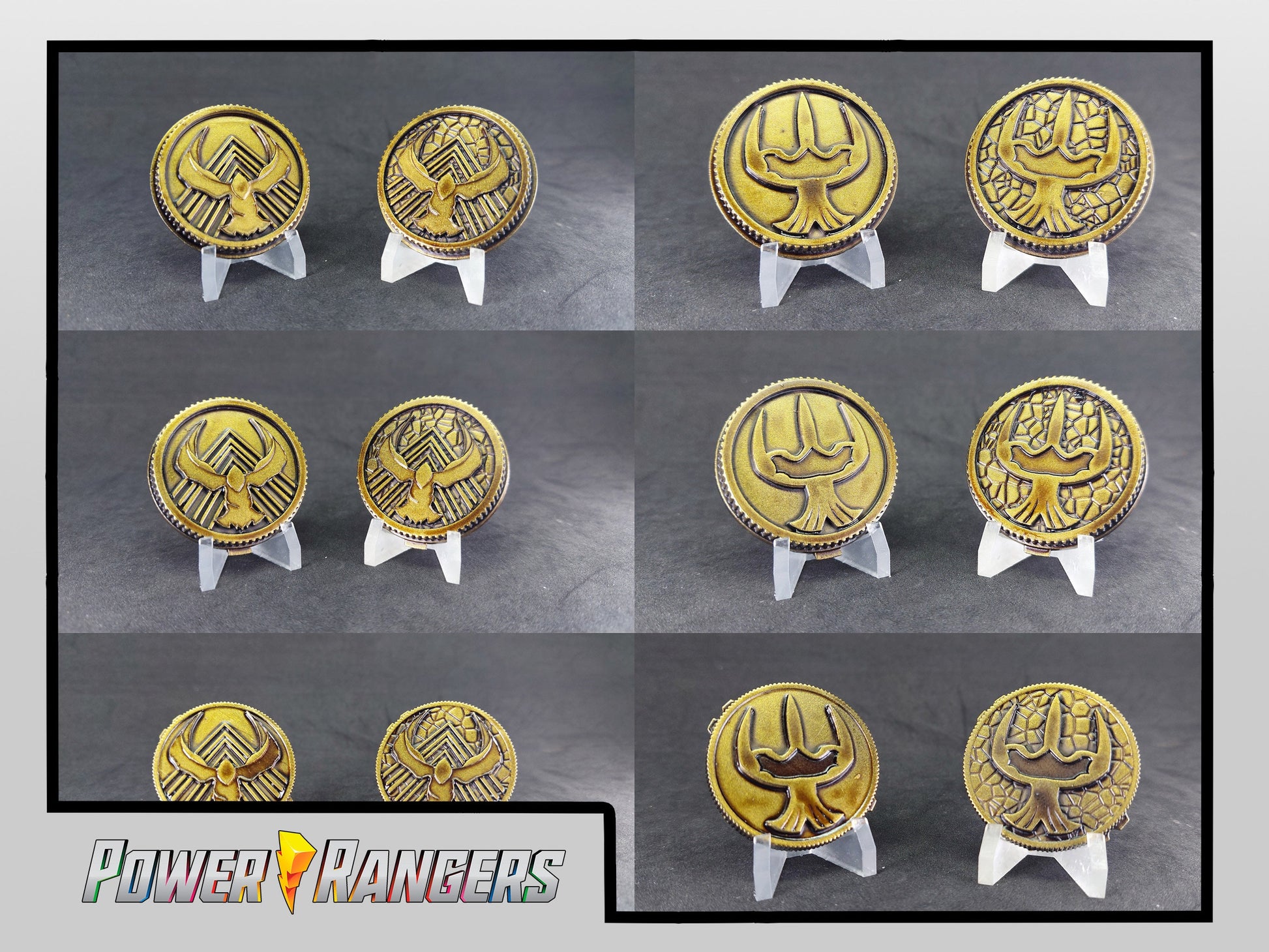 Power Rangers X Street Fighter Power Coins Vol.2 [Legacy Morpher - Lightning Collection Morpher - Classic 1993 Morpher]