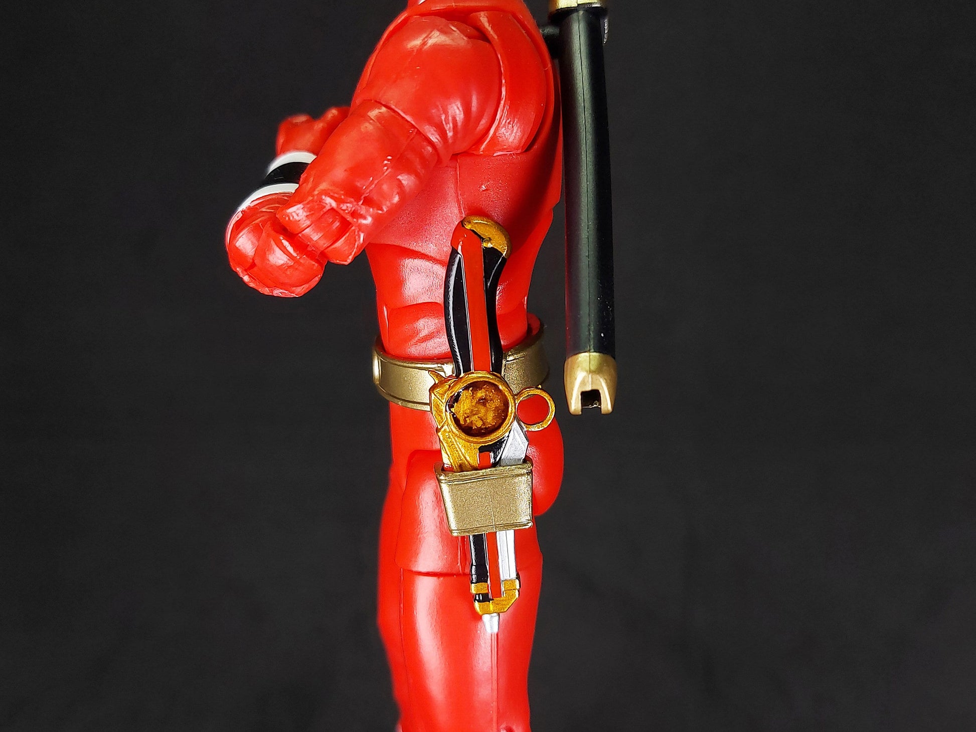 Power Rangers Alien Rangers - Ninja Sentai Kakuranger | Lightning Collection | Holstered Aquitian Laser - Kakulaser
