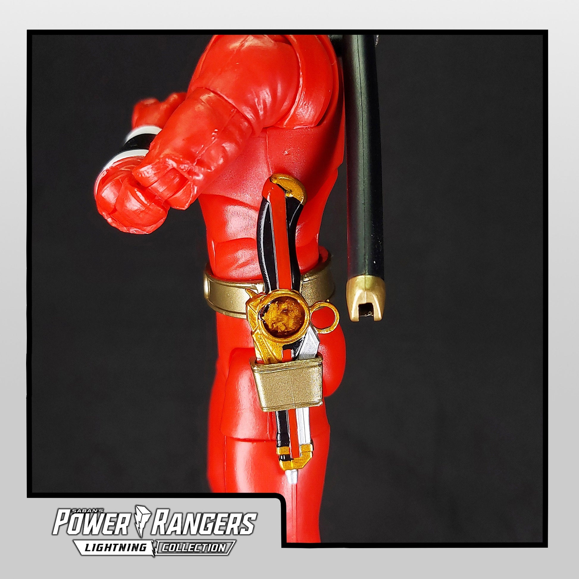 Power Rangers Alien Rangers - Ninja Sentai Kakuranger | Lightning Collection | Holstered Aquitian Laser - Kakulaser