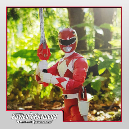 Mighty Morphin Power Rangers - Lightning Collection Red Ranger Painted Helmet Replacement