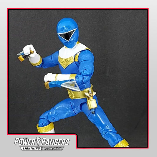 Power Rangers Zeo - Zeo Blue Tonfas - Lightning Collection Accessories