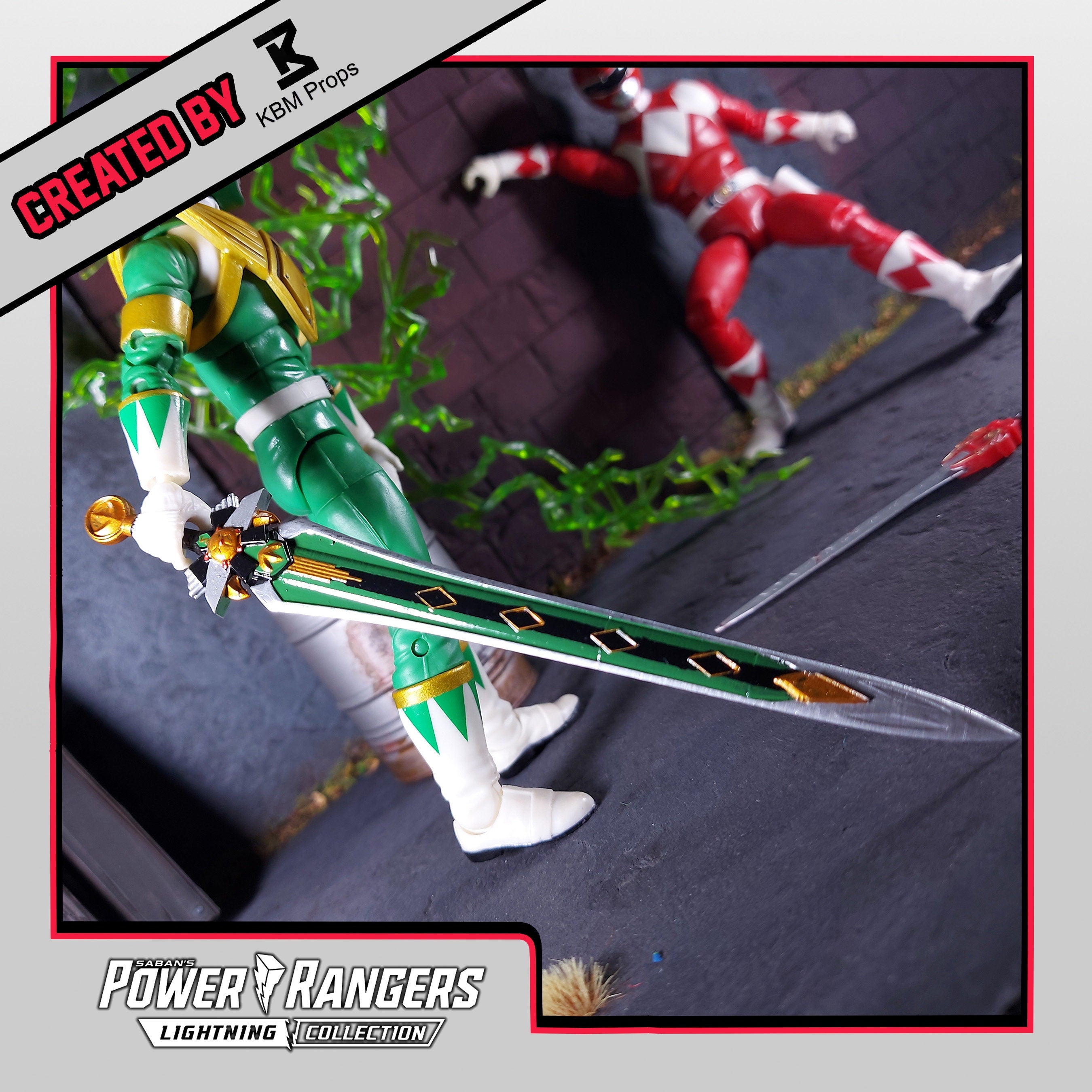 Mighty Morphin Power Rangers - Dragon Sword - Lightning Collection Acc ...
