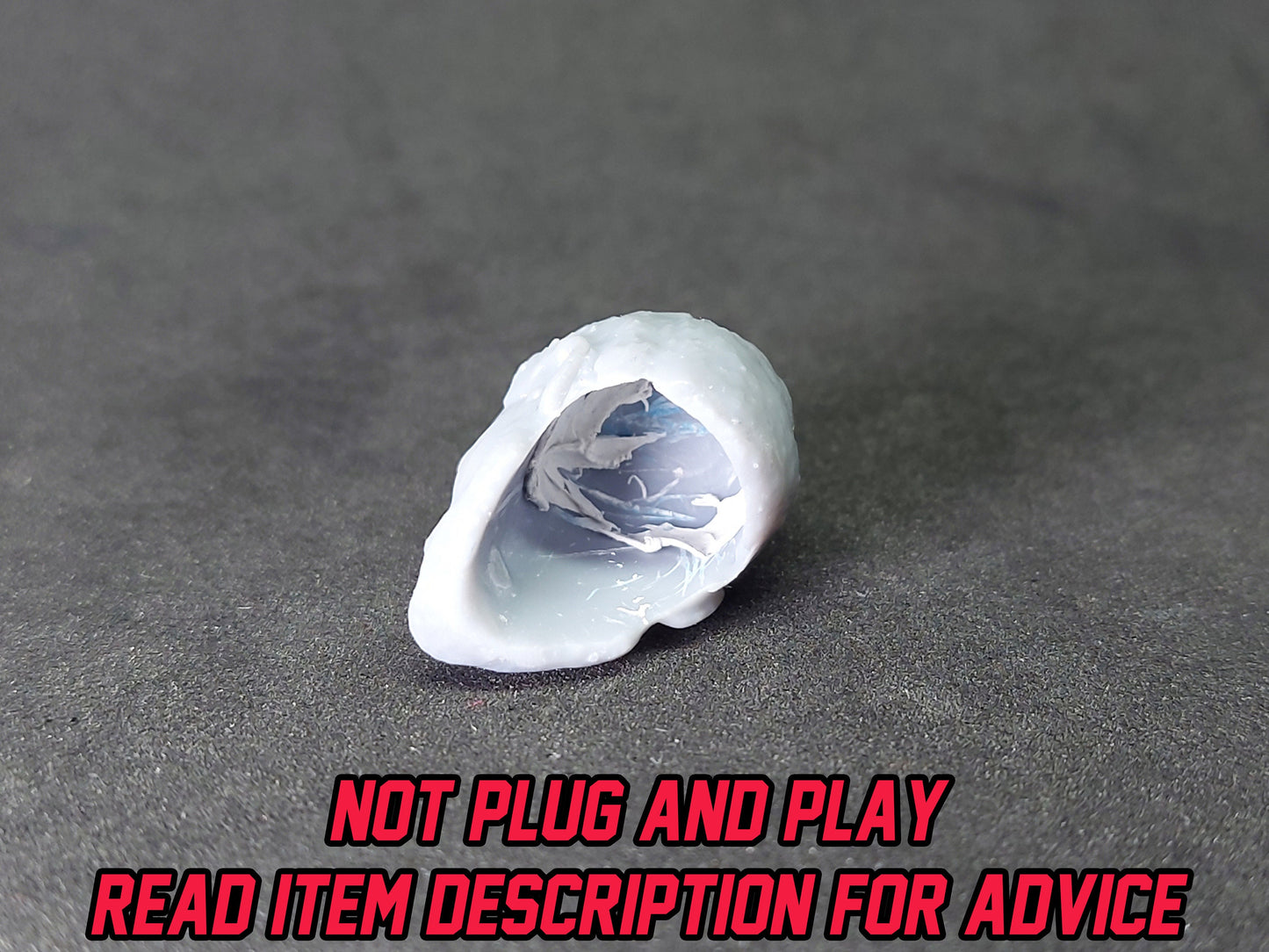 Legend of the Albino Drake Headsculpt | 1/12 - Lightning Collection Accesory | 3D Printed