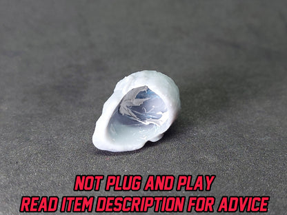 Legend of the Albino Drake Headsculpt | 1/12 - Lightning Collection Accesory | 3D Printed