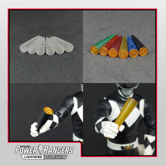 Mighty Morphin Power Rangers - Lightning Collection Accessories | Power Crystals