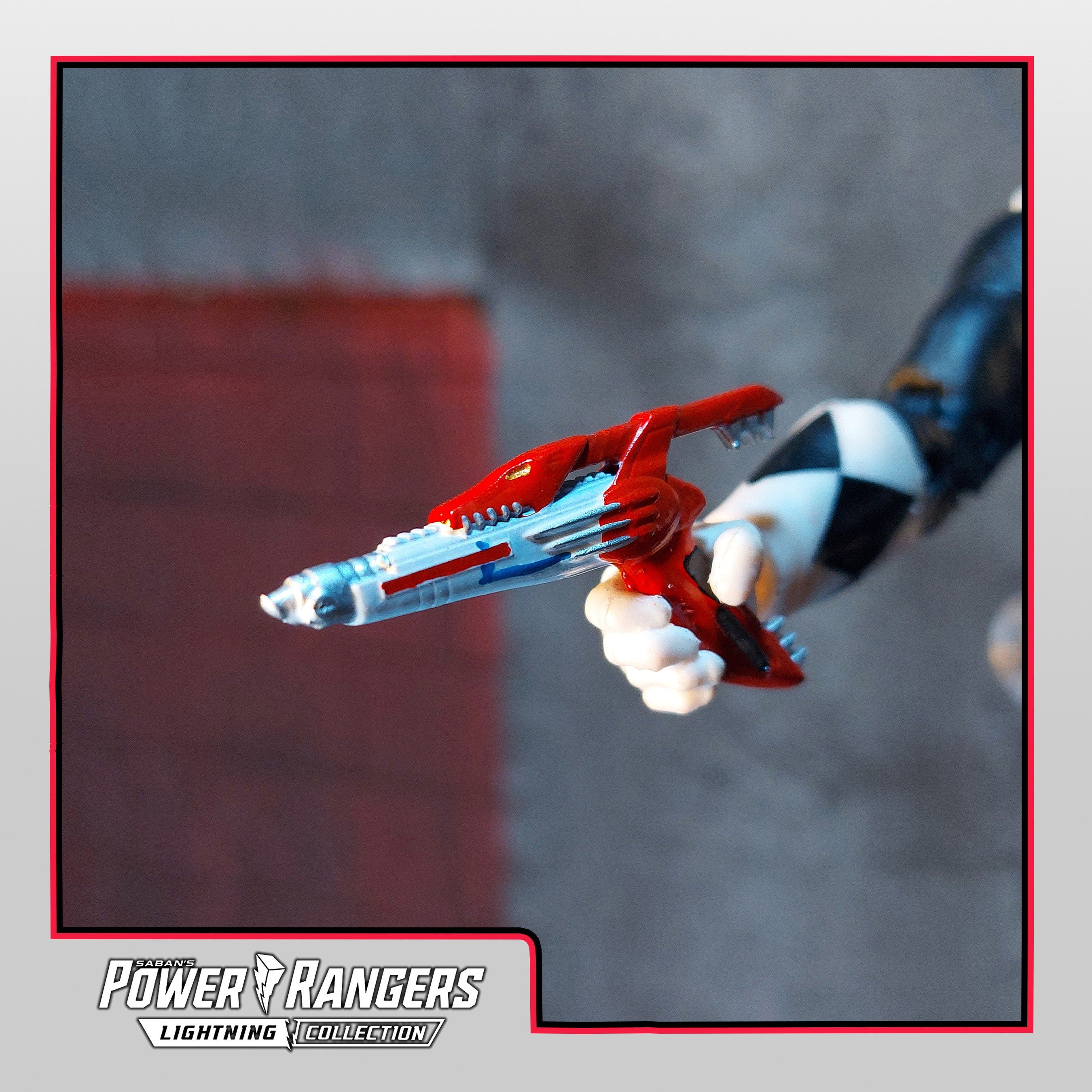 Mighty Morphin Power Rangers - Blade Blaster - Gun Mode - Lightning Co ...