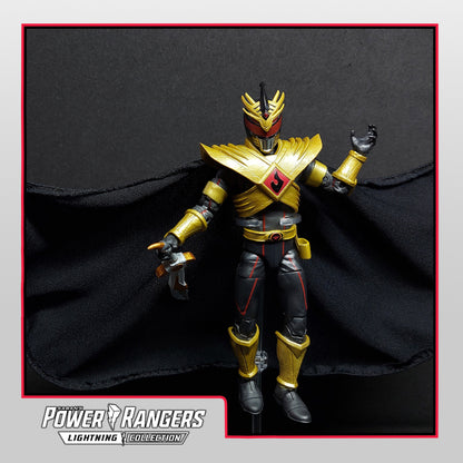 Mighty Morphin Power Rangers - Lightning-Collection Lord Drakkon Evo 3 Cloth Wired Cape | HandMade