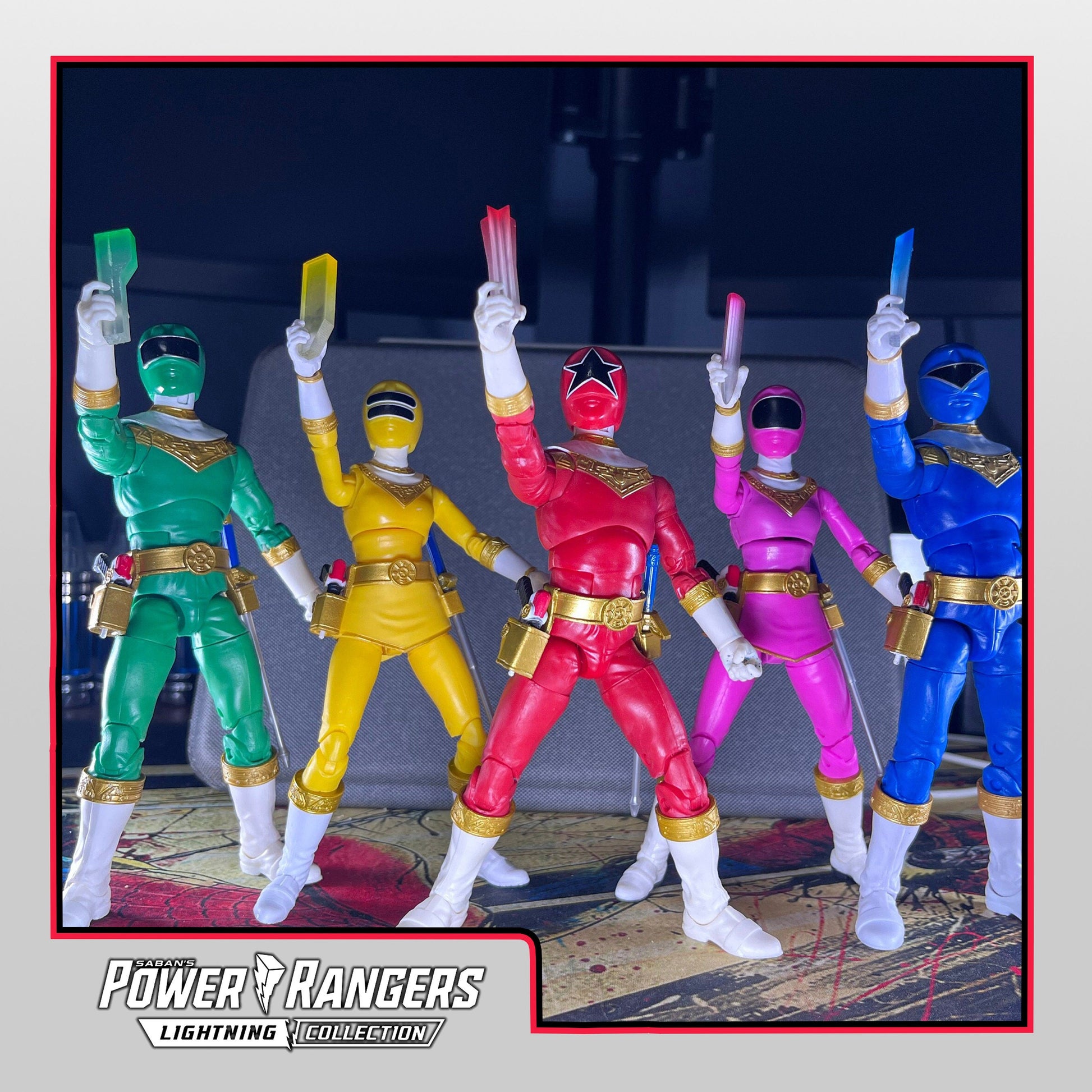 Power Rangers Zeo - Zeo Crystal - Lightning Collection Accessories