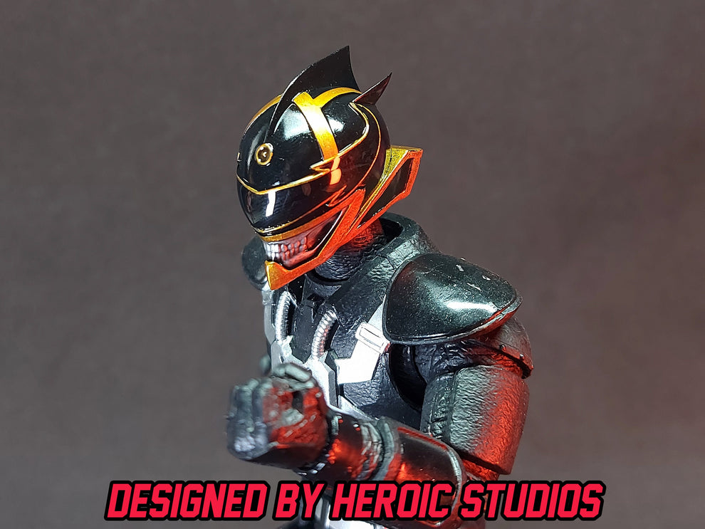 Boom Comics Power Rangers - Lightning Collection Black Death Ranger Pa ...