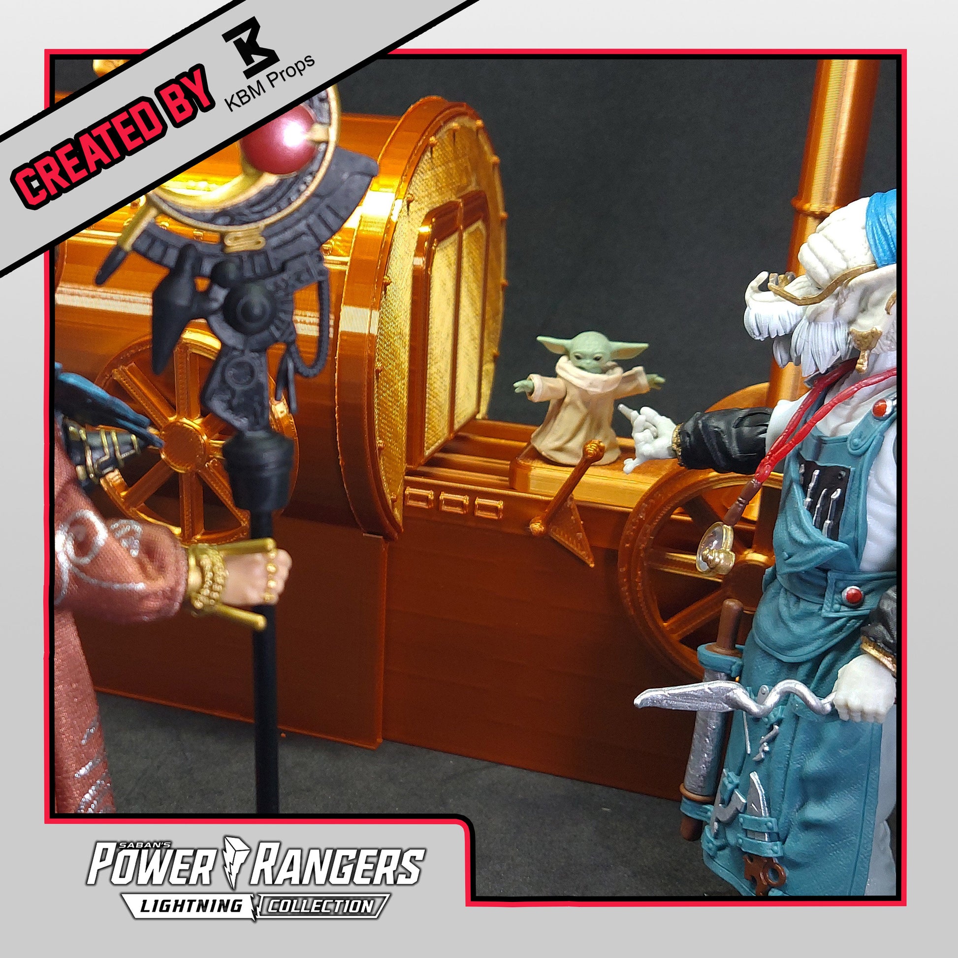 Power Rangers - Lightning Collection Accessories - Finster's Monster-Matic / Nendora Machine | Created by KBM_Props